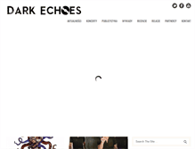 Tablet Screenshot of darkechoes.com